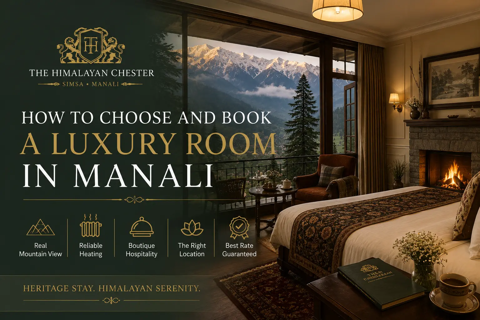 How to Choose and Book a Luxury Room in Manali