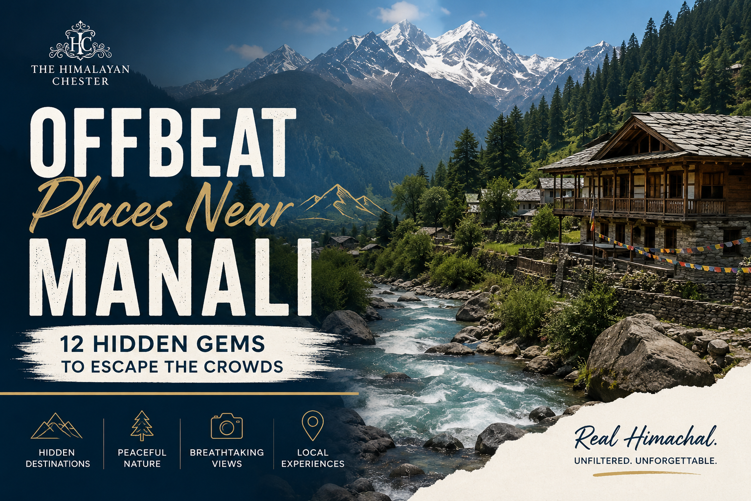 Offbeat Places Near Manali: 12 Hidden Gems to Escape the Crowds